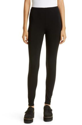 Eileen Fisher Ankle Leggings in Black at Nordstrom, Size Xx-Small