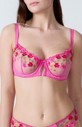 Etam Amour Balconette Bra in Fuchsia at Nordstrom Rack, Size 34D