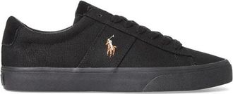Polo Ralph Lauren Sneakers - Dames - Sneakers - Zwart - 36 EU - Leer - Schoenen