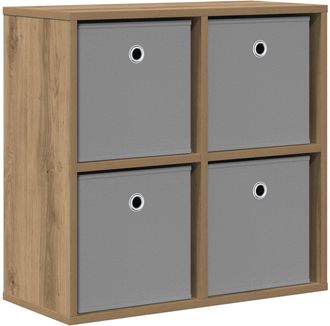 vidaXL Aparador Roble Artisan 59,5 X 27 X 57 Cm Vidaxl