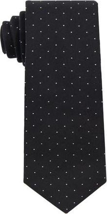 ConStruct Dot Print Cotton Tie in Black at Nordstrom Rack