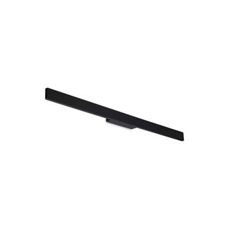 Netlighting Linea Outdoor Flush Wall Lamp Black 1950Lm 3000K IP54