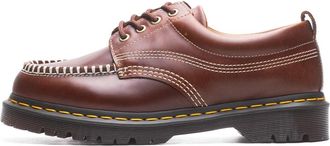 Dr. Martens Lowell Leather Moc Toe - Heren - Veterschoenen - Bruin - 38 EU - Leer - Schoenen