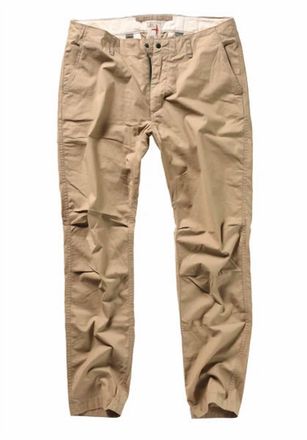 Relwen Mens Flyweight Flex Relaxed Tapered Chino In Brit Khaki