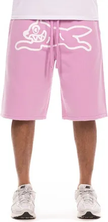 Icecream Cup Terry Drawstring Shorts in Orchid at Nordstrom, Size Xx-Large