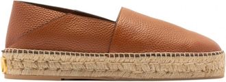 Valentino Garavani Garavani Logo-plaque Leather Espadrilles