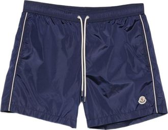 Moncler Blue Drawstring swim Short