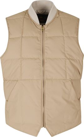 Fortela Camel Padded Quilted Water-Resistant Polyamide Gilet