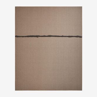 Sklum Sklum - Lienzo Decorativo Pintado A Mano Sobre Lino Con Relieve De Escayola (80x100 Cm) Eliciaro