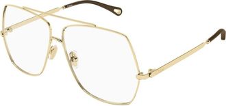 Chlo&eacute; Eyeglasses - Dames - Brillen - Geel - 61 MM - Accessoires