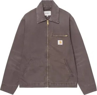 Carhartt Work in Progress Carhartt Wip, Light Jackets, male, Brown, Size: XL Detroit Jacket