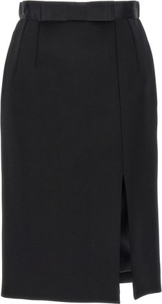 Dolce & Gabbana Black Wool pencil skirt