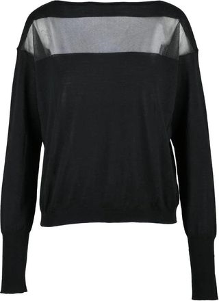 Roberto Collina Under Jacket Sweater - Black