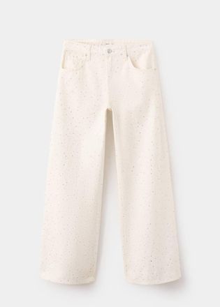 Mango Pantaloni estrella bianco sporco - Donna - 36 - MANGO