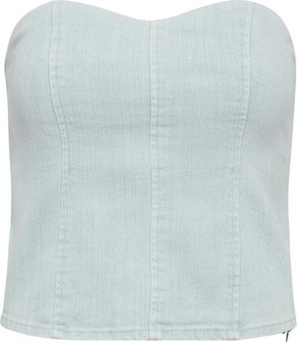 Co'Couture Dames, Tops, Blauw, Maat: S Denim