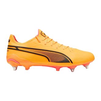 Puma Mens King Ultimate MxSG Soft Ground Football Boots (Orange) - Size UK 8.5