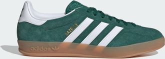 adidas Originals ADIDAS Originals Mens Gazelle Indoor Shoes - Green Leather - Size UK 10.5