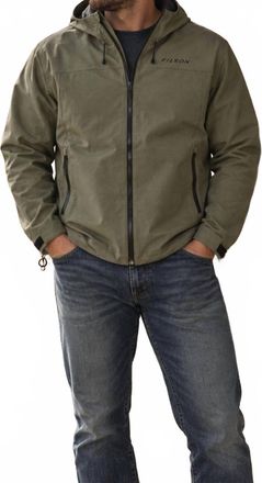 Filson Swiftwater Rain Jacket In Service Green