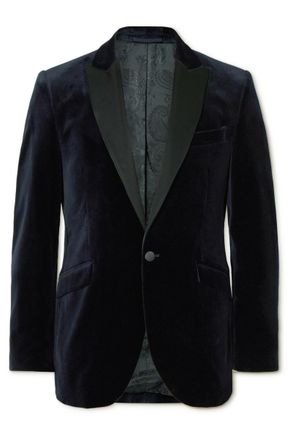 Favourbrook Cotton-Velvet Tuxedo Jacket