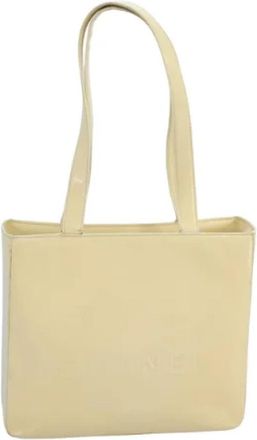 Chanel Pre-owned Canvas chanel-bags - Dames - Vintage Shopper - Geel - ONE Size - Vintage