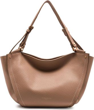 Gianni Chiarini Bloom Schoudertas - Dames - Schoudertassen - Bruin - ONE Size - Leer - Tassen