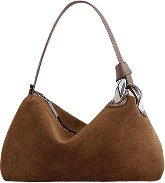 Generic Compatible For Ladys Brown Coffee-colored Handbag For Carrying On The Shoulder Or Across The Body(G)