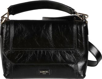Lancel Ninon Soft Medium Flap Leather Shoulder Bag