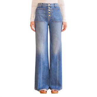 Ulla Johnson Womens The Gwynne Jean In Danube