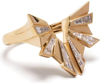 Stephen Webster 18K Yellow Gold Cocktail Outer Diamond Ring - Womens - Diamond/18kt Yellow Gold