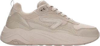 HUB Stijlvolle Bone Sneaker voor Vrouwen - Dames - Sneakers - Beige - 38 EU - Schoenen