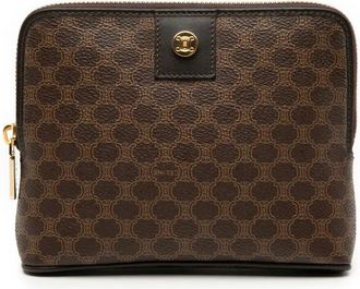 Celine Pouch in tela cerata Macadam in tela cerata 2000 - Marrone