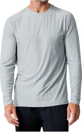 Generic Mens Long Sleeve Rash Guard UPF 50+ Running Top Rash Vest Mens Swim Tops Quick Dry Sun Protection Lightweight Casual Outdoor Shirts Hiking Walking Bre