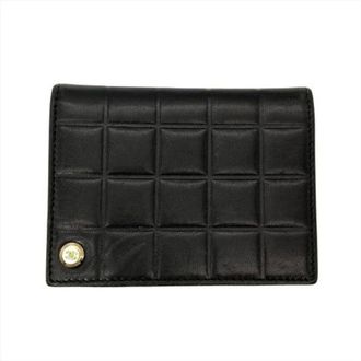 Chanel Pre-owned Wallets, female, Black, Size: ONE SIZE Pre-owned Card Case