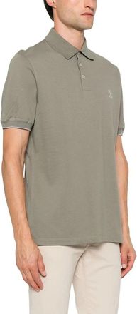 Brunello Cucinelli Hombre, Camisetas, Verde, Talla: S