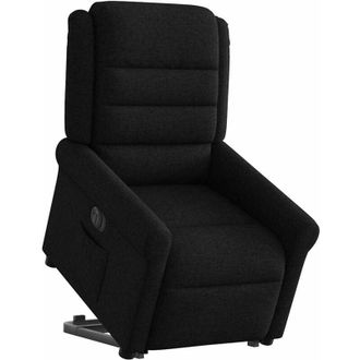 vidaXL Vidaxl - Sill&oacute;n El&eacute;ctrico Reclinable Elevable De Tela Negro