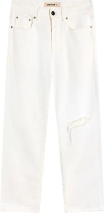 Semicouture Jeans, Dames, Wit, W30, Katoen, Lucrecia Jeans