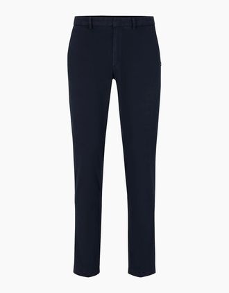 HUGO BOSS Mens Chino Trousers - Navy - Size: 36W r