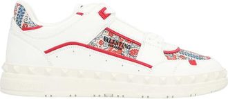 Valentino Garavani White Printed Re-Edition Sneakers