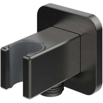 Omnires Omnires - Codo De Pared Con Soporte, Grafito 8815gr