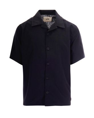 Arte Structured Nylon and Linen Casual Shirt