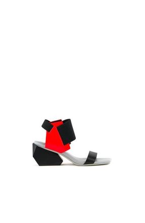United Nude Ricky Sandal Mid in Fluo Red at Nordstrom, Size 37
