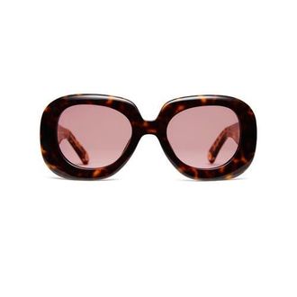 Vada Jewelry Leon Sunglasses in Tobacco at Nordstrom