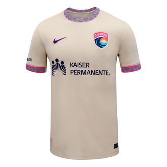 Nike San Diego Wave FC Stadium Edition Nike Mens Dri-FIT Replica Jersey in Brown | P35861SDWF26-SDF