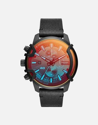 Diesel Mens Diesel DZ4519 Chronograph Griffed Mens Watch - Black