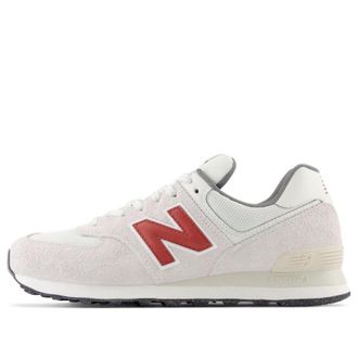 New Balance 574 White Red U574SOR