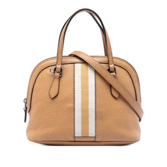 Gucci Pre-owned Gucci Mini Calfskin Web Dome Satchel Ladies ZETYW9AS12F8VT5W