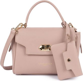 Lancaster Mademoiselle Grace Flap Bag - Dames - Handtassen - Beige - ONE Size - Leer - Tassen