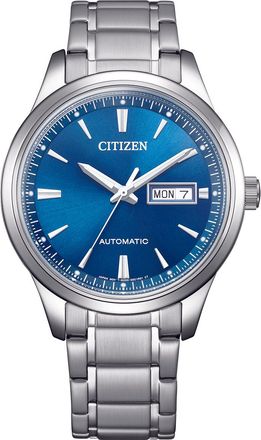 Citizen Mens Silver Watch NY4058-79L Stainless Steel - One Size
