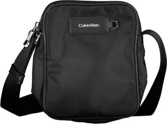 Calvin Klein Shoulder Bag - Heren - Schoudertassen - Zwart - ONE Size - Polyester - Tassen