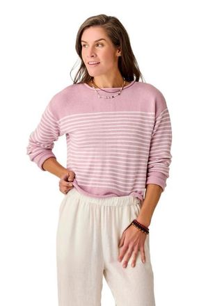 Carve Designs Rue Sweater in Lt. Dusk Stripe at Nordstrom, Size Xx-Small